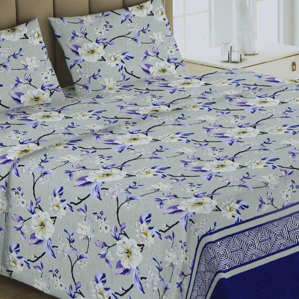 Printed Double Bed Sheet - Multi Color, Double Size Bed Sheet, Chase Value, Chase Value