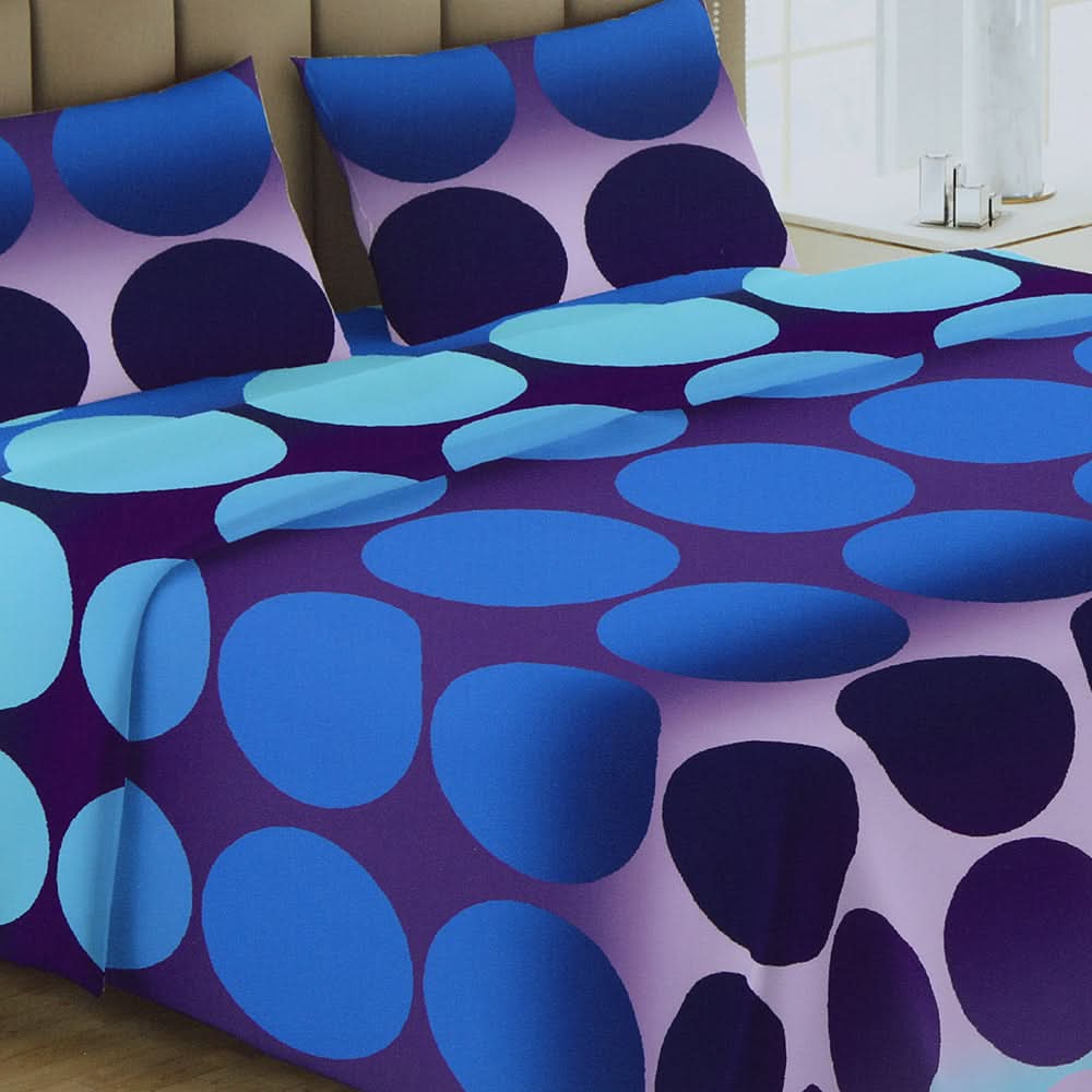 Printed Double Bed Sheet - Multi Color, Double Size Bed Sheet, Chase Value, Chase Value