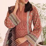 Esra Lawn Digital Printed Embroidered 3Pcs Unstitched Suit - 2, Women, 3Pcs Shalwar Suit, Rana Arts, Chase Value
