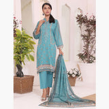 Esra Lawn Digital Printed Embroidered 3Pcs Unstitched Suit - 8, Women, 3Pcs Shalwar Suit, Rana Arts, Chase Value
