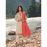 Bin Hameed Zara Lawn Printed Embroidered 3Pcs Suit - CK-10, Women, 3Pcs Shalwar Suit, Rana Arts, Chase Value