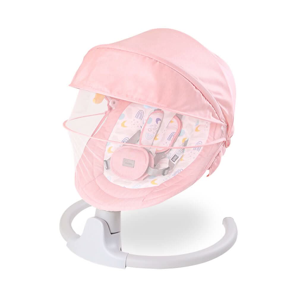 Tinnies Auto Baby Swing - Pink T513, Carrier Strollers & Furniture, Tinnies, Chase Value