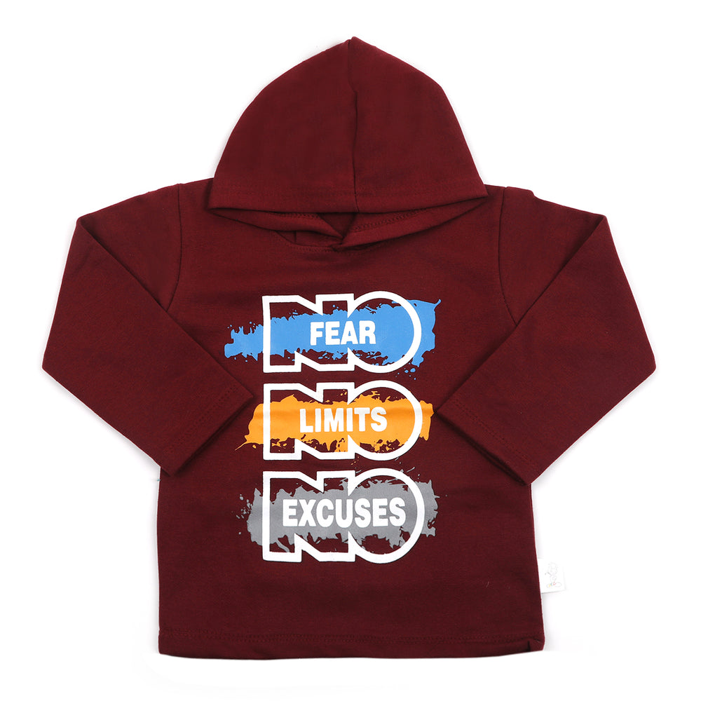 Boys Full Sleeves Hoodie - Red, Boys Hoodies & Sweat Shirts, Chase Value, Chase Value