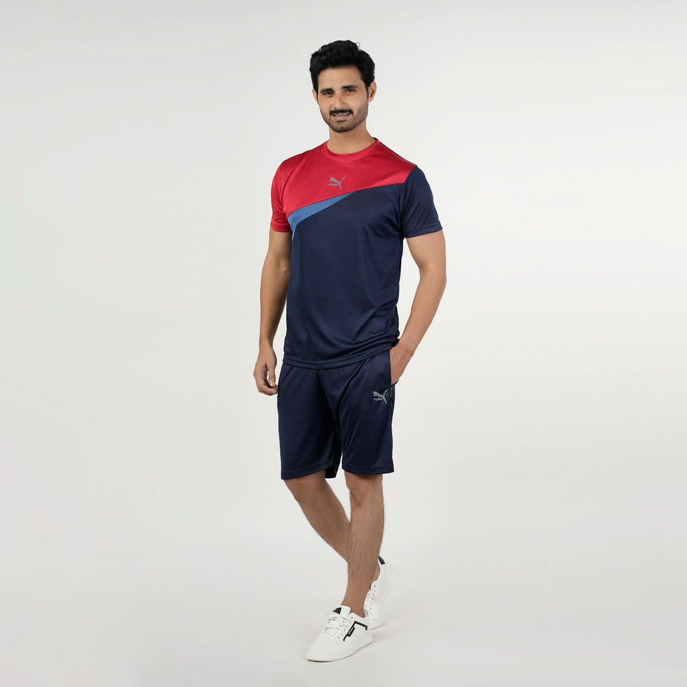 Men's Short Track Suit - Red, Men's Track Suits, Chase Value, Chase Value