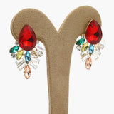 Women's Stud Earring - Red, Women Earrings & Tops, Chase Value, Chase Value