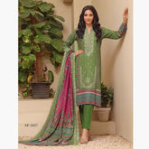 Evelyn Digital Printed Khaddar Embroidered Unstitched 3Pcs Suit, Women, 3Pcs Shalwar Suit, Rana Arts, Chase Value