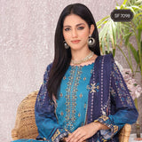 Bin Hameed WARDA Embroidered Unstitched 3Pcs Suit - SF-7099, Women, 3Pcs Shalwar Suit, Rana Arts, Chase Value