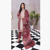 Bin Hameed WARDA Embroidered Unstitched 3Pcs Suit - SF-8000, Women, 3Pcs Shalwar Suit, Rana Arts, Chase Value
