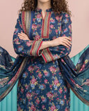 Salina Cotton Digital Printed Suit V1 - 3 Pc
