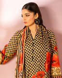 Salina Women’s 3PC Printed Suit-10, Women, 3Pcs Shalwar Suit, Chase Value, Chase Value