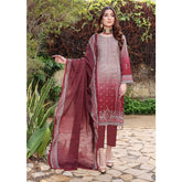Schick Satrangi Luxury Embroidered Unstitched 3Pcs Suit - 7, Women, 3Pcs Shalwar Suit, Mi Creation, Chase Value