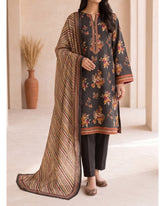 VS Shahkar Khaddar Printed Suit - 3 Pc by VS Textile