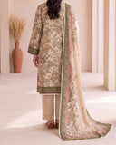 VS Shahkar Khaddar Printed Suit - 3 Pc by VS Textile