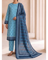 VS Shahkar Khaddar Printed Suit - 3 Pc by VS Textile