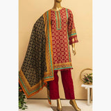 Imwaj Standard Printed Cotton Unstitched 3Pcs Suit - 5-B, Women, 3Pcs Shalwar Suit, Chase Value, Chase Value
