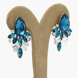 Women's Stud Earring - Steel Blue, Women Earrings & Tops, Chase Value, Chase Value