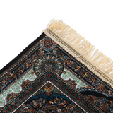 Kashan Persian Rug Medium - 50*68 - Steel Green, Mats, Chase Value, Chase Value
