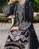 RA-Bin Hameed Tamin Viscose Fancy Embroidered Suit - 3 Pc