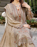 RA-Bin Hameed Tamin Viscose Fancy Embroidered Suit - 3 Pc