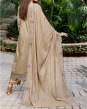 RA-Bin Hameed Tamin Viscose Fancy Embroidered Suit - 3 Pc