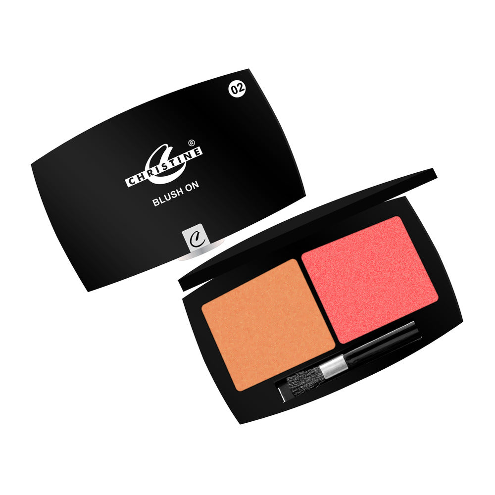 Christine Blush on 2 In 1 Kit - 02, Blush, Christine, Chase Value