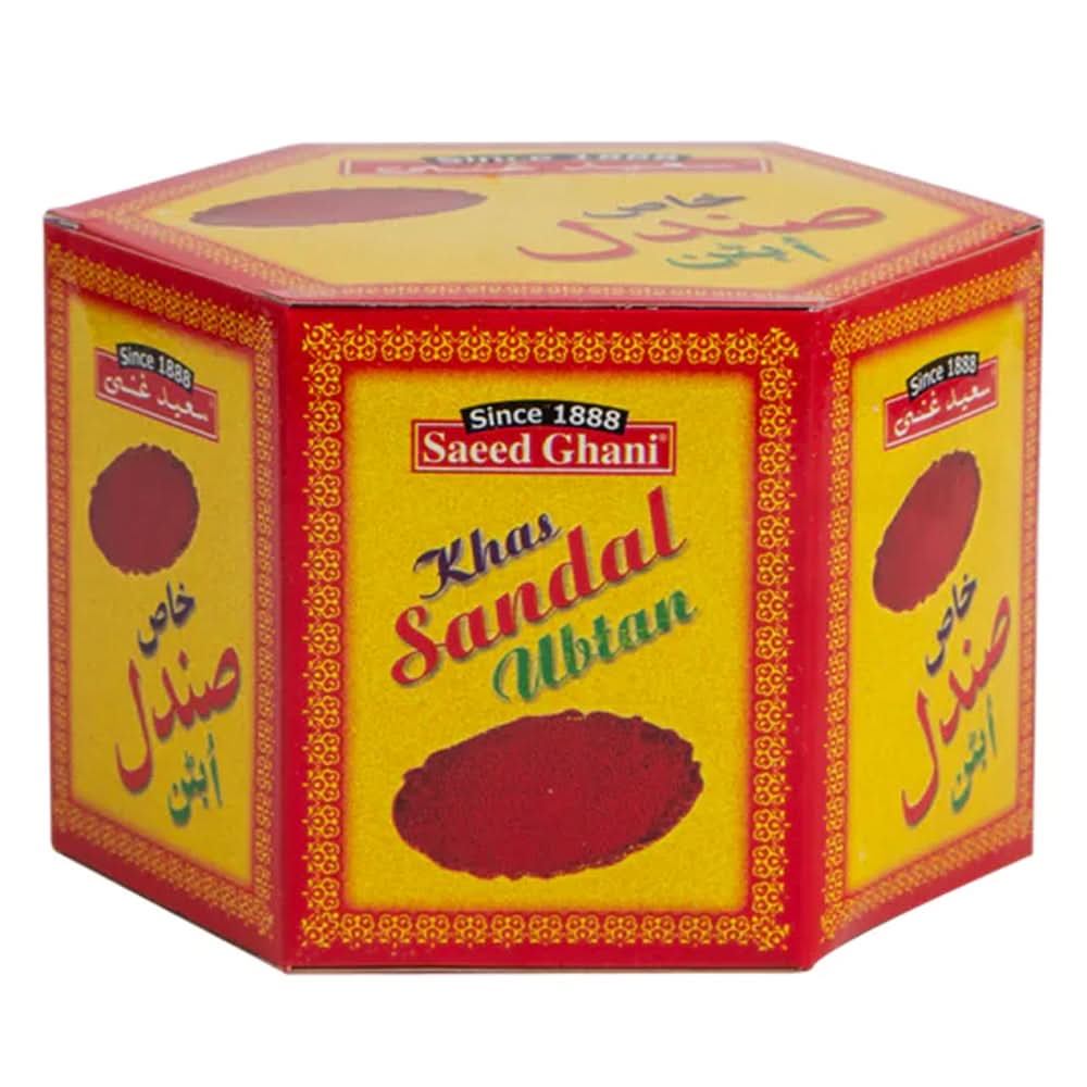 Saeed Ghani khas Sandal Ubtan 50gm, Face Whitening, Saeed Ghani, Chase Value