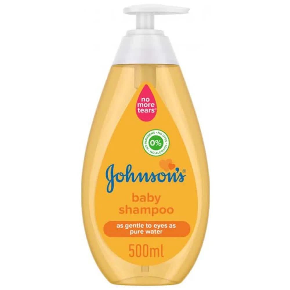 Johnson's Pump Baby Shampoo Gold - 500ml, Kids, Bath Accessories, Chase Value, Chase Value
