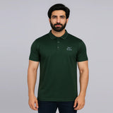 Men's Half Sleeves Polo T-Shirt - Green, Men's T-Shirts & Polos, Chase Value, Chase Value