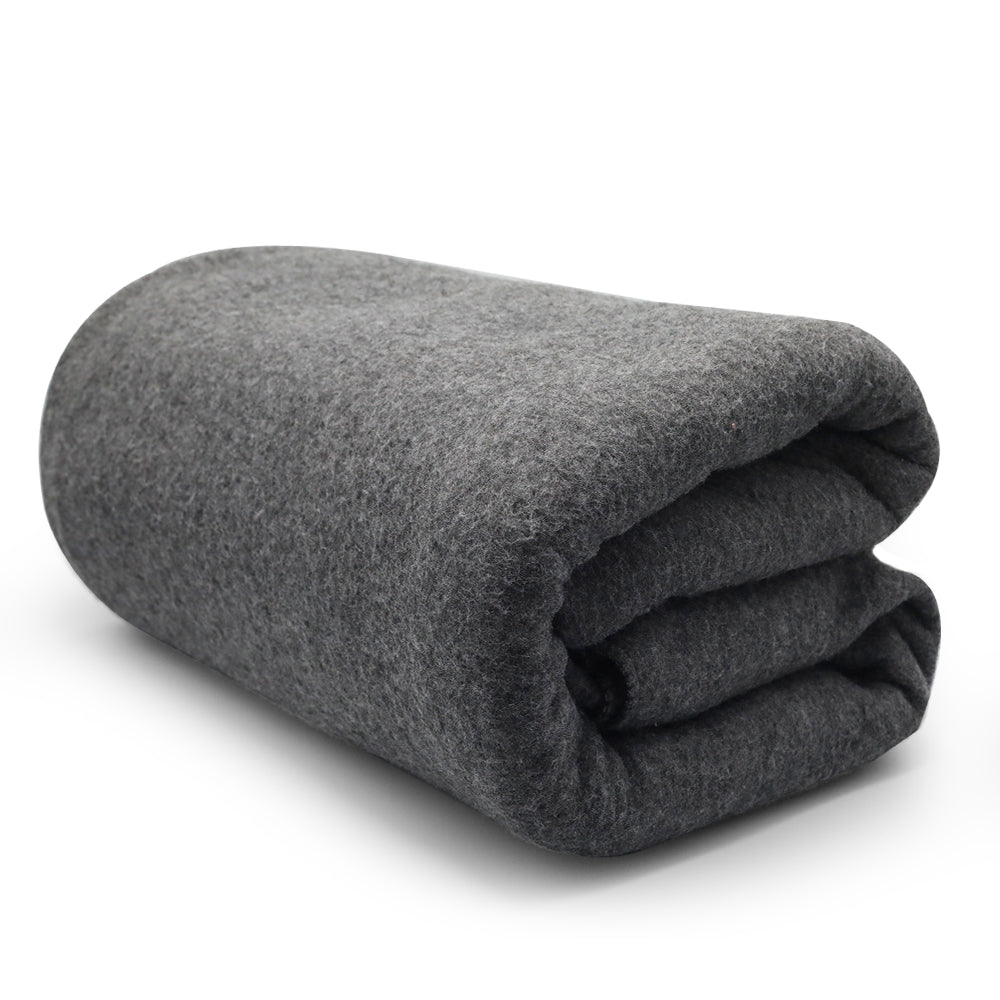 Thermal Fleece Blanket Double Ply - Grey, Blanket, Chase Value, Chase Value
