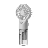 EHF-12 Mini Handheld Spray Fan with Nanotech Mist 4-Speed USB Rechargeable Cooling Fan, Rechargeable Fan, Chase Value, Chase Value