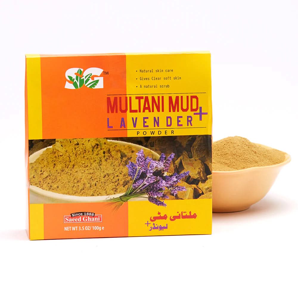 Saeed Ghani Multani Mud Powder 100gm, Powders, Saeed Ghani, Chase Value
