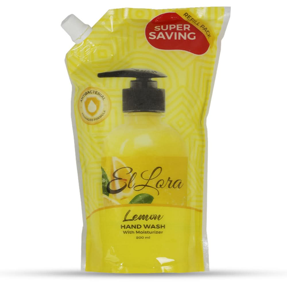 Ellora Hand Wash Refill 800ML - Lemon, Hand Wash, Ellora, Chase Value