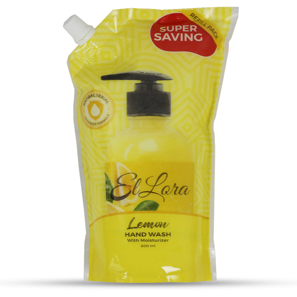 Ellora Hand Wash Refill 800ML - Lemon, Hand Wash, Ellora, Chase Value
