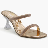Women's Heel Sandal - Peach, Women Heels, Chase Value, Chase Value