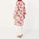 Women's Lawn Kurti - Pink, Women Ready Kurtis, Chase Value, Chase Value