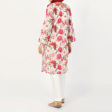 Women's Lawn Kurti - Pink, Women Ready Kurtis, Chase Value, Chase Value