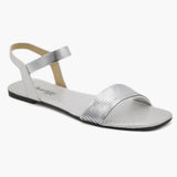 Women's Sandal - Silver, Women Sandals, Chase Value, Chase Value