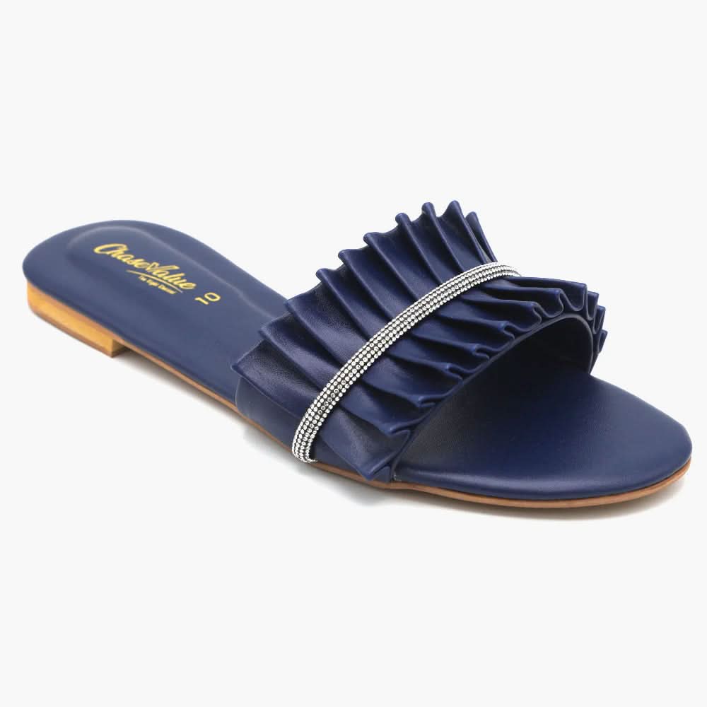 Women's Slipper - Blue, Women Slippers, Chase Value, Chase Value