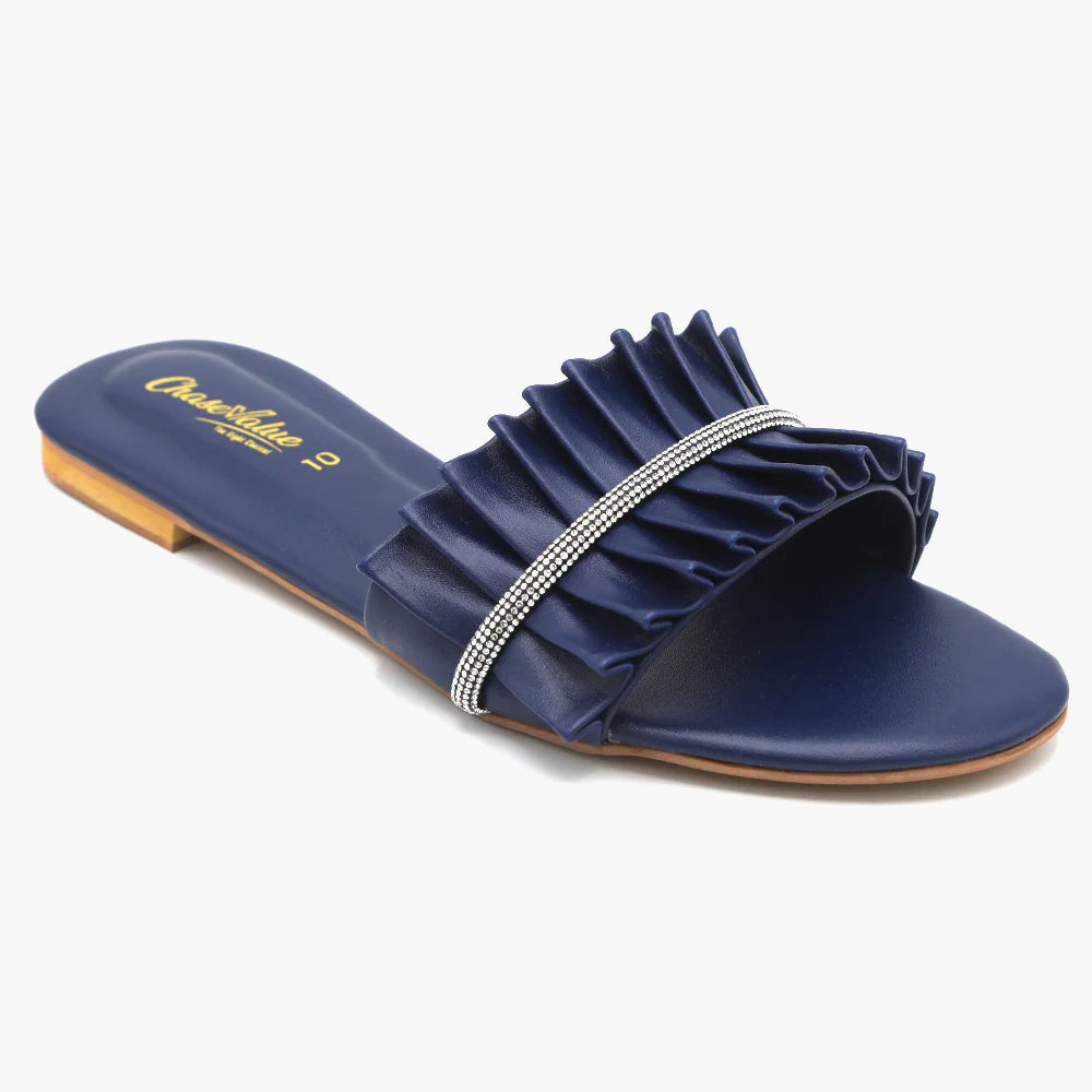 Women's Slipper - Blue, Women Slippers, Chase Value, Chase Value