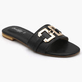 Women's Slipper - Black, Women Slippers, Chase Value, Chase Value