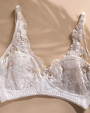 IFG Poppy Bra Blossom 001 - White, Women Bras, IFG, Chase Value