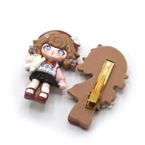 Hair Pins Pack of 2 - Brown, Girls Hair Accessories, Chase Value, Chase Value