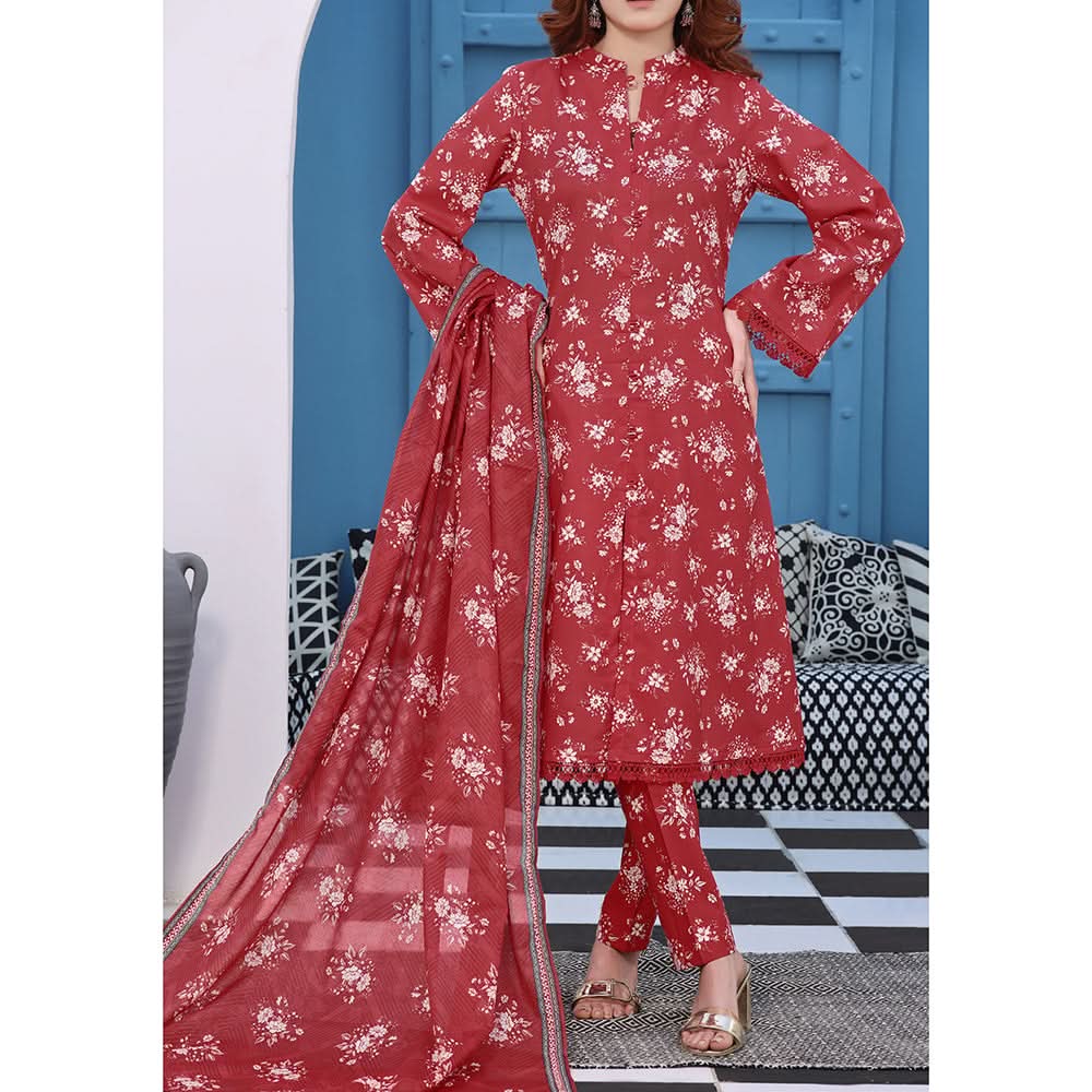 Vs Aiza & Momina Lawn Printed 3Pcs Unstitched Suit Vol-1, Women, 3Pcs Shalwar Suit, VS Textile Mills, Chase Value