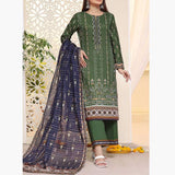 Anmol Cottel Linen Printed Unstitched 3Pcs Suit - 248, Women, 3Pcs Shalwar Suit, VS Textiles, Chase Value