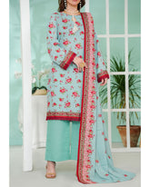 DAMAN By Vs Textile Exclusive Lawn Printed 3-PCS Unstiched Suit - 799, Women, 3Pcs Shalwar Suit, Chase Value, Chase Value