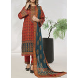 VS Daman Cambric Unstitched 3pcs Suit - 607-B, Women, 3Pcs Shalwar Suit, VS Textile, Chase Value
