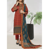VS Daman Cambric Unstitched 3pcs Suit - 607-B, Women, 3Pcs Shalwar Suit, VS Textile, Chase Value
