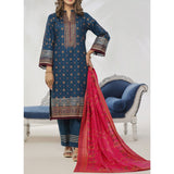 VS Daman Cambric Unstitched 3pcs Suit - 608-B, Women, 3Pcs Shalwar Suit, VS Textile, Chase Value
