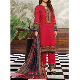 VS Daman Cambric Printed Suit 3-Pes - 610-B, Women, 3Pcs Shalwar Suit, Chase Value, Chase Value