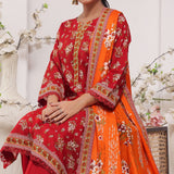 DAMAN By Vs Textile Lawn Printed Unstitched 3Pcs Suit -824-A, Women, 3Pcs Shalwar Suit, Chase Value, Chase Value